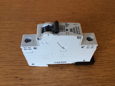 MK Sentry 6A B6 5906s MCB, elektrische Sicherungsplatine Mini Leitungsschutzschalter