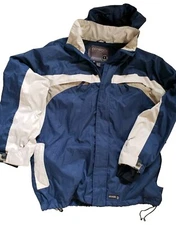 90's Airwalk Evolution Tech Snowboarding Jacket Men's XL Lined /Snow Ski Parka