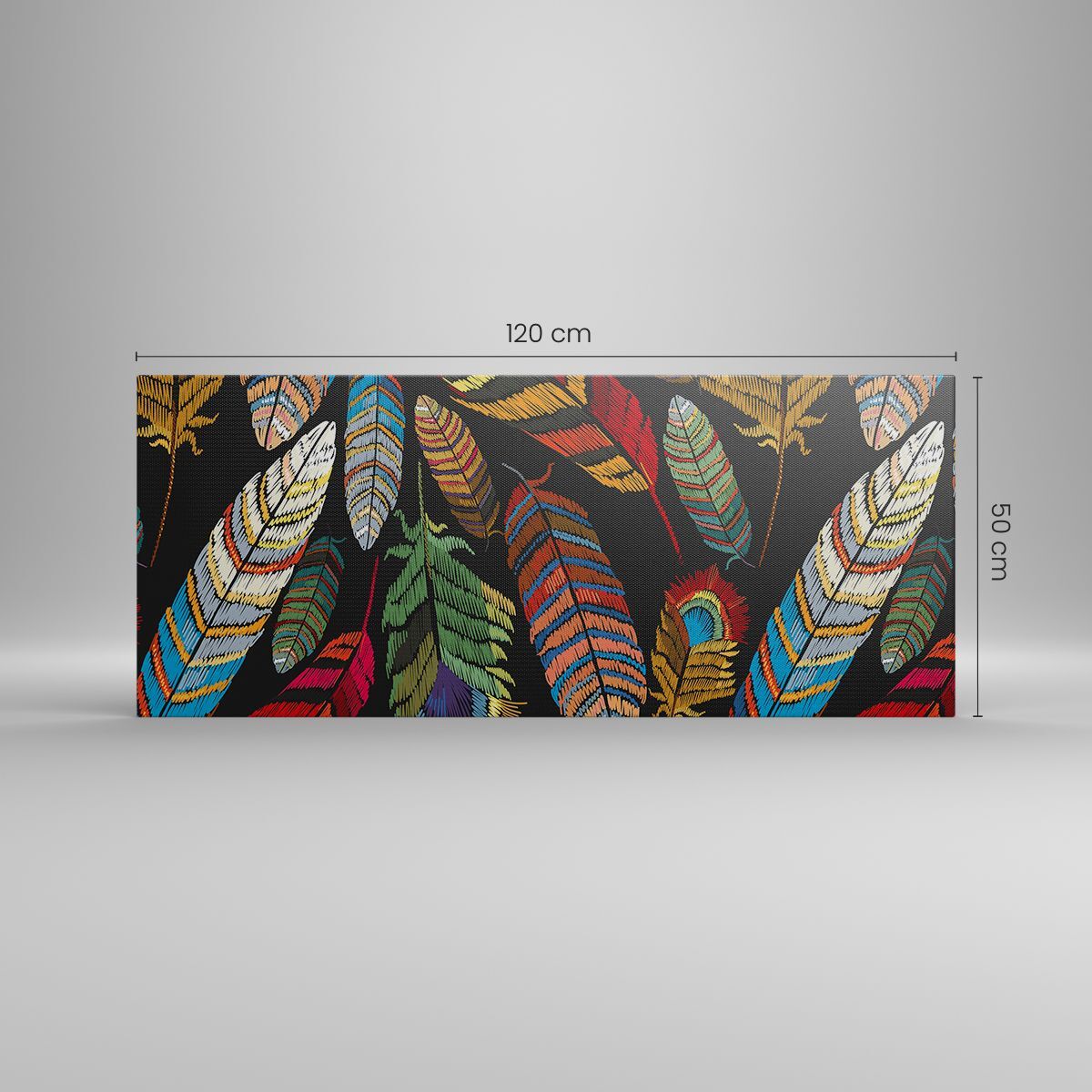 Impression sur Toile 120x50cm Tableaux Image Photo Grues Oiseaux