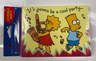 The Simpsons, Party Invitations, 10-pack. New in package. 1990s vintage,