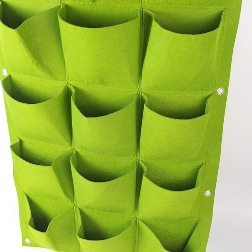 Wall Hanging Planting Bag Green Plant Grow Planter Vertical Garden Bag Grow Bags - Picture 6 of 14