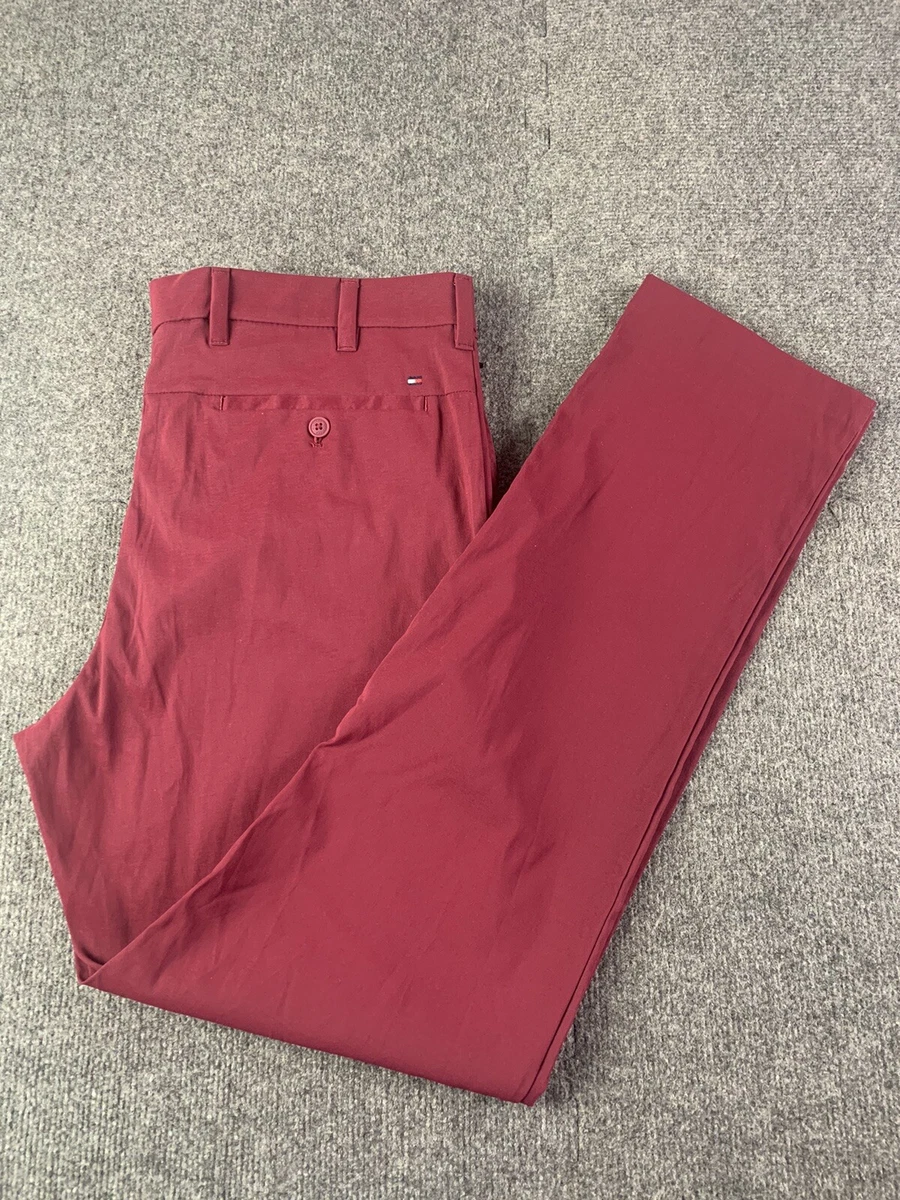 Burgundy golf hotsell pants