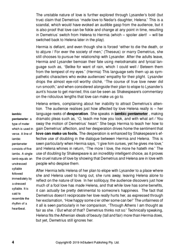 ATAR Notes Text Guide: A Midsummer Night's Dream - Picture 6 of 8