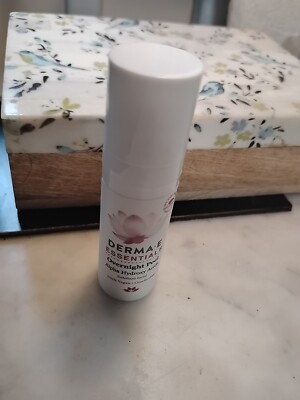 Derma-E Essentials Overnight Peel AHA Exfoliant Facial 15ml/.5oz Travel Size