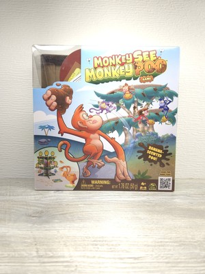Monkey See Monkey Poo Game Banana Scented Poo Brand New