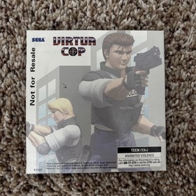 Stunner Gun (2) For Sega Saturn Orange Light Gun MK-80113 W/ Virtua Cop TESTED