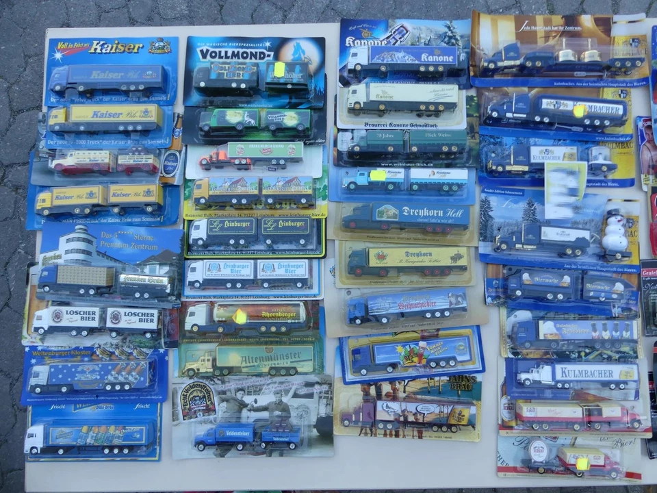 50 Stk - Sammeltrucks Thema Bier - Trucks, LKW, Sattel - Tieflader - OVP - Bild 3 von 4