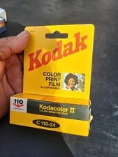 Vintage NOS Kodak Kodacolor C110-24 110 Film Unused Expired 1984 Factory Sealed