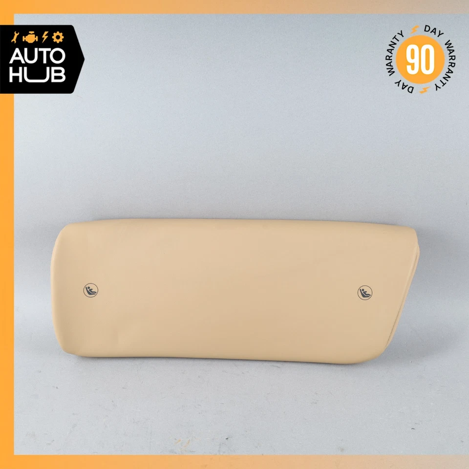 12-19 Porsche 991 911 cupé Targa asiento trasero derecho respaldo cubierta lumbar OEM 24k Foto 2 de 4