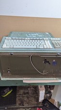 As-is Vintage Miltope Military Rugged HP Desktop PC And Keyboard PCU-V1