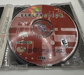 Namco Museum Sega Dreamcast Complete Pac Man Galaga Dig-Dug
