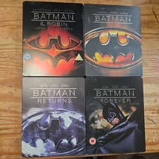 Batman 4 MOVIE COLLECTION - Zavvi UK Exclusive Steelbooks Lot of 4 (RARE)