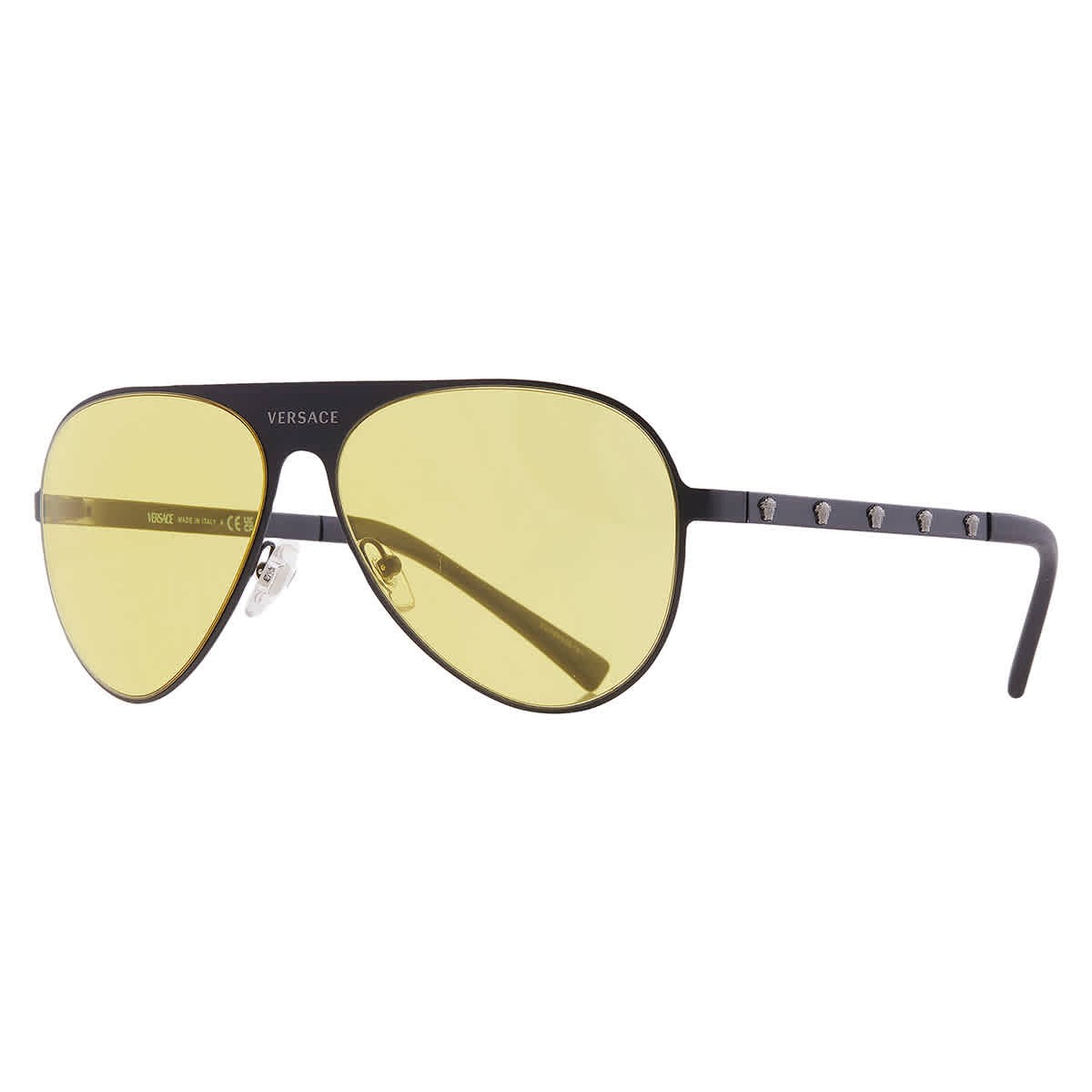 Versace Yellow Pilot Unisex Sunglasses VE2189 126185 59 