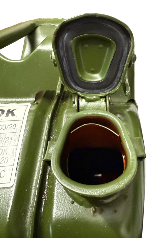 Org. BW Benzinkanister Dieselkanister Wasserkanister 20L, Metall - 2. Wahl! - Bild 4 von 4