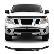 Front Bug Shield Hood Deflector Guard For Nissan Frontier 2005-2021 Black