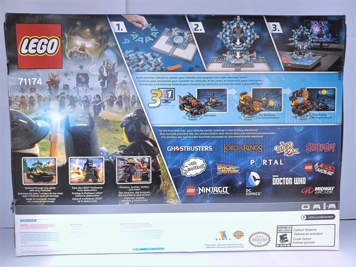 LEGO Dimensions Starter Pack Wii-U (Brand New Factory Sealed US
