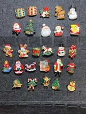 Assorted Lot Of Christmas Button Covers x27