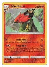 Talonflame 32/236 Rare Unified Minds Pokemon Reverse Holo 2019
