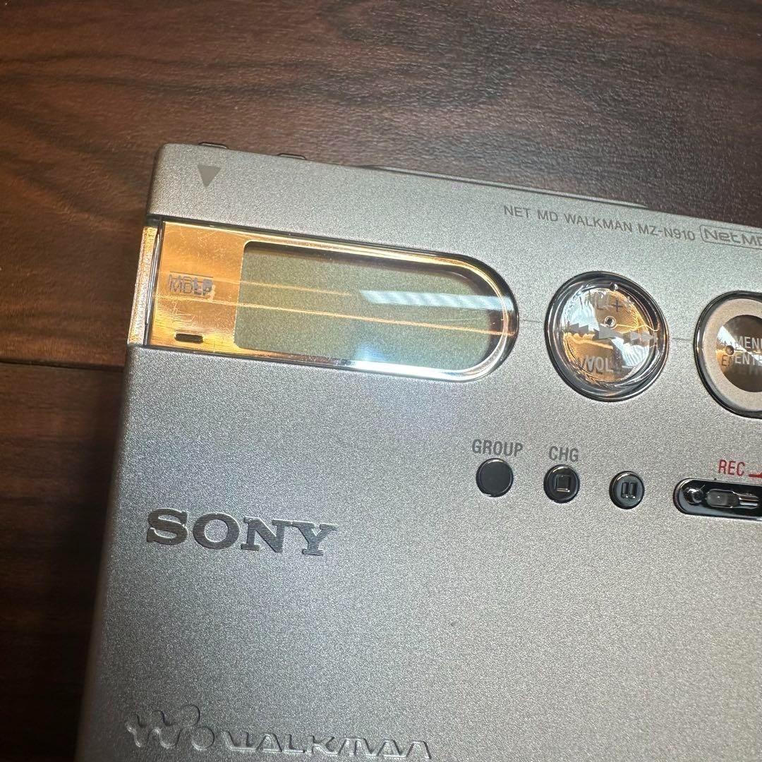 SONY MD Walkman Portable Player MZ-N910 3864 From Japan