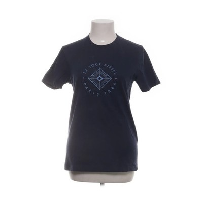 La Tour Eiffel, T-shirt, Größe: S, Blau, Baumwolle, Print, Damen #7d9