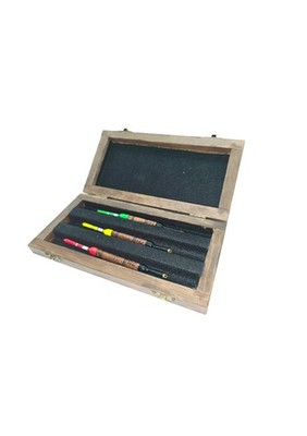 Handmade Float Box Gift Set + 3 x Elderberry Crucian Wagglers