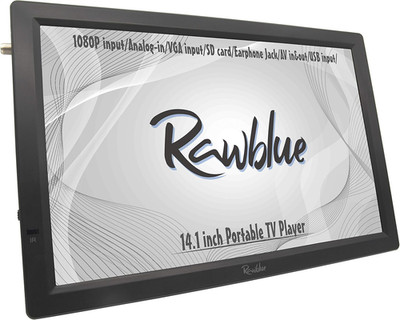 14 Inch Portable Digital ATSC TFT HD Screen Freeview LED TV for Car,Caravan,Camp