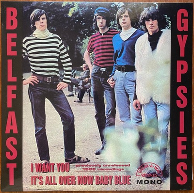 #ad #ad 60#x27;s GARAGE: BELFAST GYPSIES I Want You It#x27;s All Over Now 10quot; SINGLE $14.95