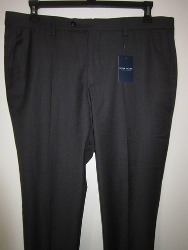 PETER MILLAR Crown Crafted Crosby Trouser Dress Pants CHA 100% Wool Sz 36 $395 - Picture 5 of 13