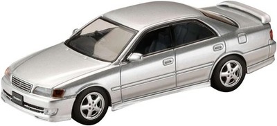 HJ64 1/64 TOYOTA CHASER Tourer V (JZX100) Early Ver. (1996) Silver HJ641072S