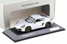 1:43 Spark Porsche Cayman E Coupe E981 Rhodium Silver Wap Dealer