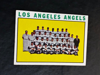 1964 Topps Los Angeles Angels Team Card #213 - No Creases - NM/EX