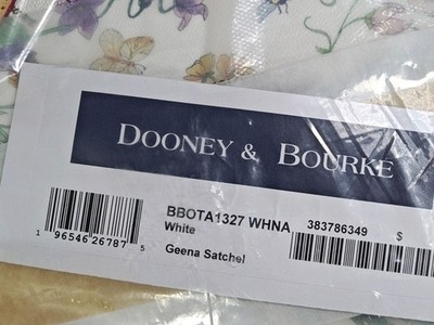 Dooney & Bourke Botanical Collection Geena Satchel Top Handle