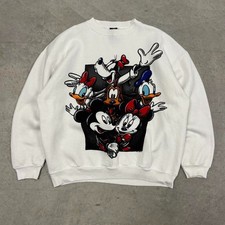 Vintage Disney Mickey Mouse and family Sweatshirt 90s White XL
