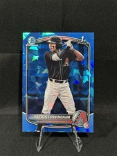 2025 1st Bowman Draft #BDC-84 Kayson Cunningham Blue Sapphire 💎🔥💎🔥