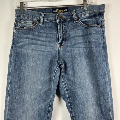 Lucky Brand Jeans Women’s 10/30 Easy Rider Bootcut Cowboy Rodeo Rancher Blue S - Picture 2 of 13
