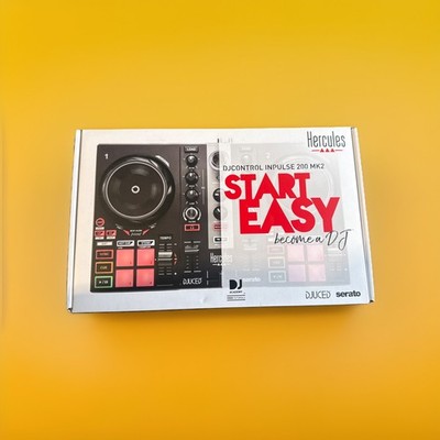 HERCULES DJ Control Inpulse 200 Mk2 Controller B-W