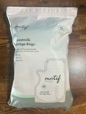 Motif breast milk storage bags - 90 Count - 8oz - BPA Free - Freezer safe