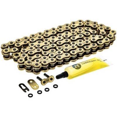 NICHE Gold 420 X-Ring Chain 98 Links With Connecting Master Link Motorcycle