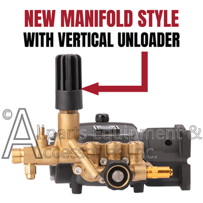 8.7GA12 AAA Pressure Washer Pump 2.5 GPM @ 3700 Max PSI 3/4