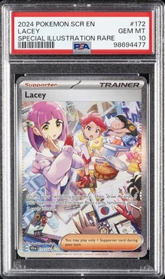 lacey pokemon card price Amazon.com: Pokemon - Lacey 166/142 - Stellar Crown main image 0