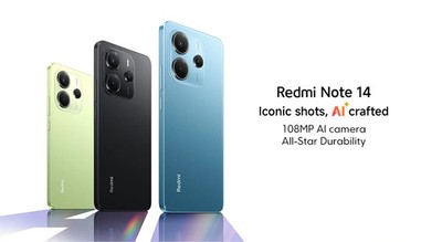 Global Version Xiaomi Redmi Note 14 Smartphone with NFC.