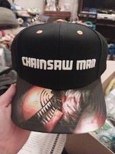 Chainsaw Man Logo Snapback Hat NEW /W TAGS Bioworld