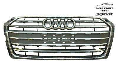2017-2019 AUDI S5 B9 FRONT BUMPER CENTER GRILL GRILLE OEM