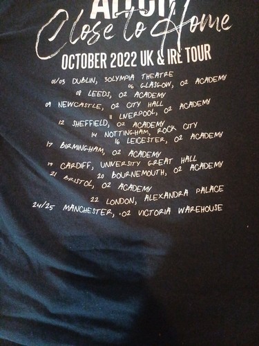 AITCH Close To Home 2022 UK Tour T Shirt Band Music Merch Size XL Gildan Rap - Picture 7 of 7