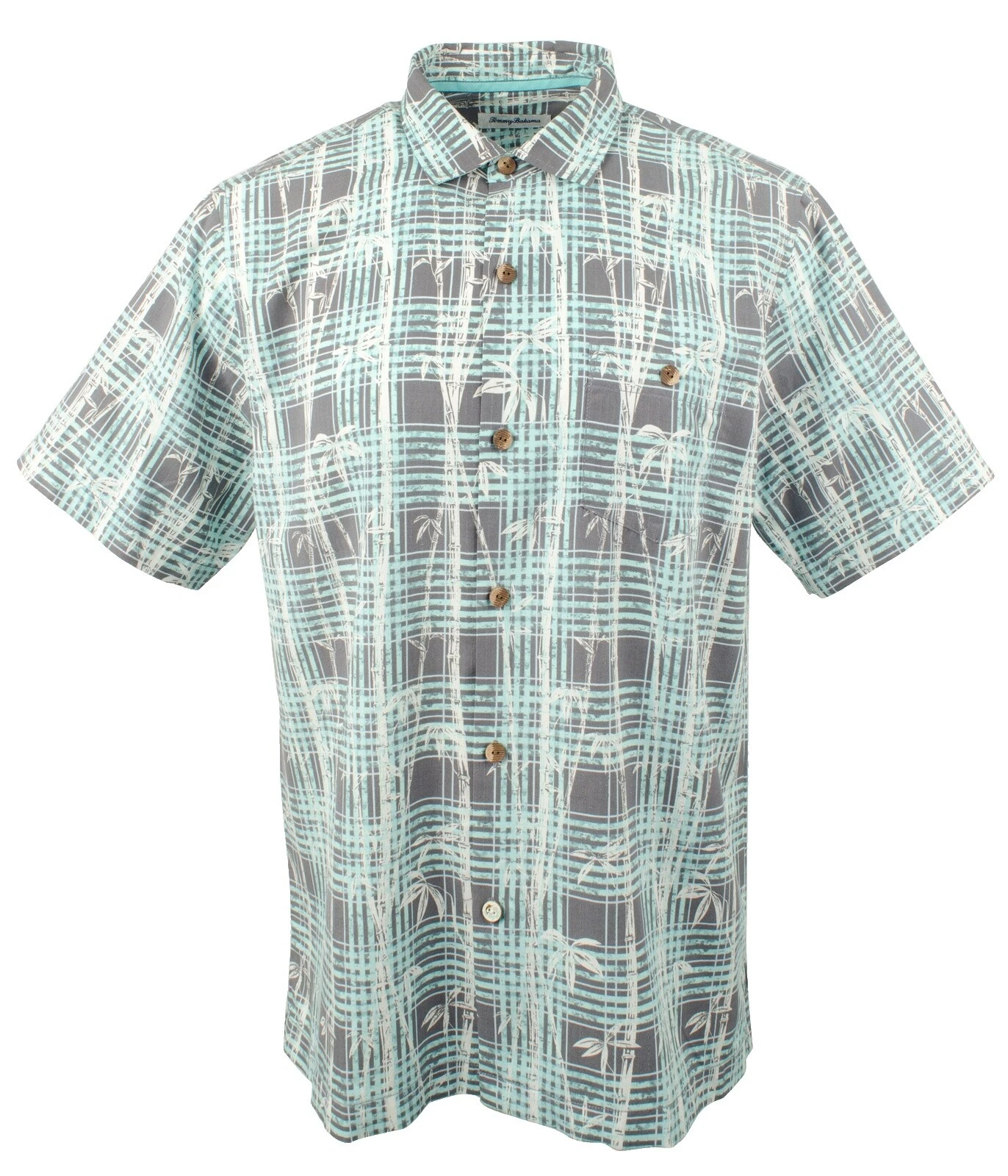 Camisas informales florales de bambú para hombre