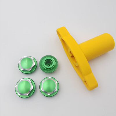 24MM Alu. Wheel Adapter Hex Wheel Nut + wrench for 1/5 TRAXXAS X-MAXX XMAXX