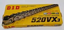 D.I.D - ZJ520VX3 - Rivet Connecting Link for 520VX3 Pro Street X-Ring Chain,...