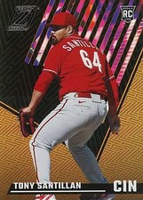 Tony Santillan 2022 Panini Chronicles #11 Zenith Cincinnati Reds
