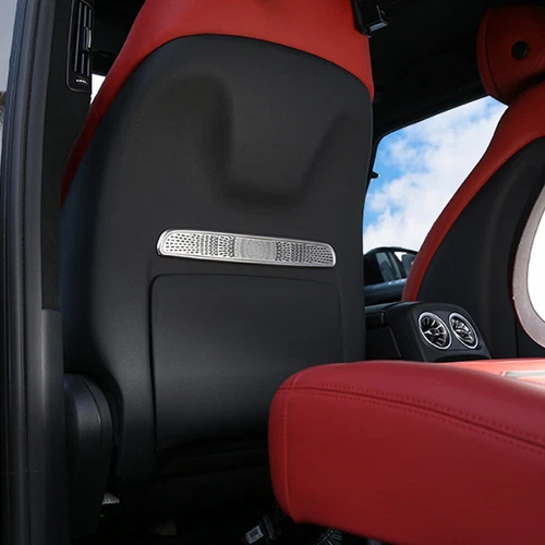 Steel Seat Back Stereo Speaker Panel Cover Trim For Benz W463a G500 G63 19-23 - Imagen 6 de 10