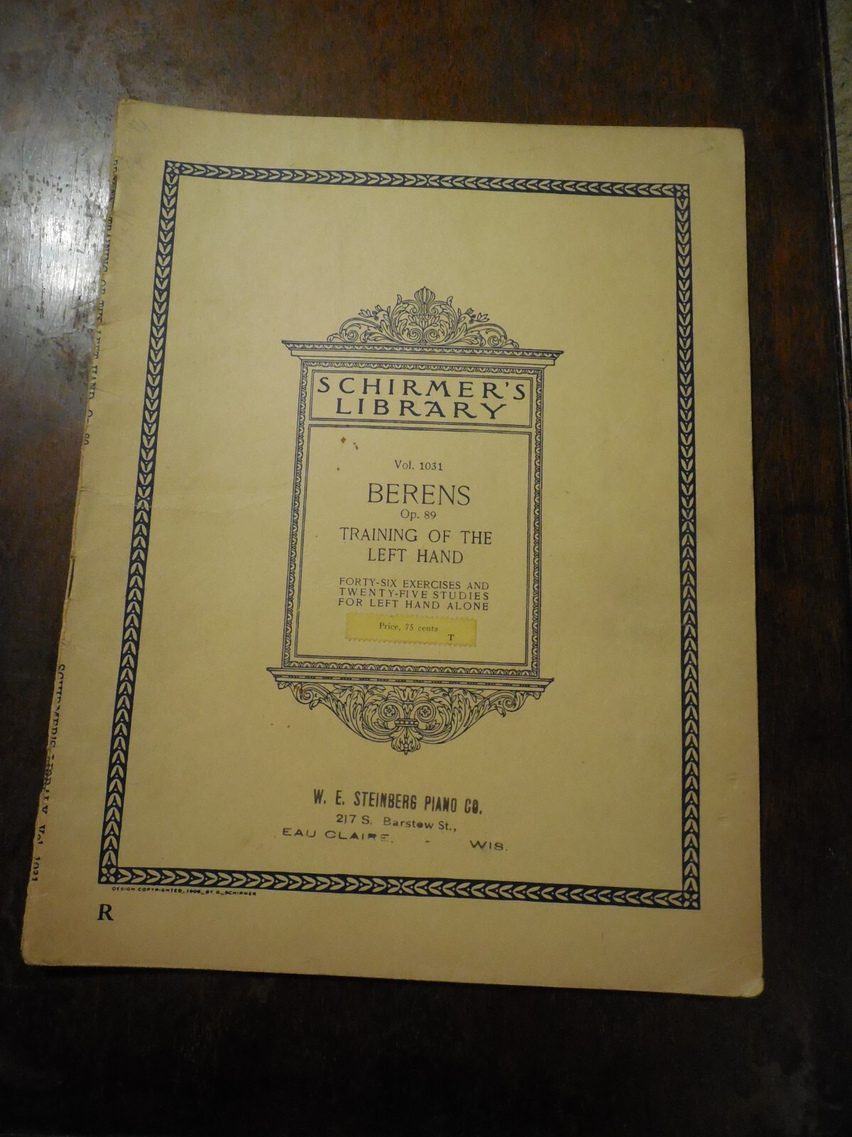 Prelude And Nocturne For The Left Hand, Op.9 By A. Scriabin On